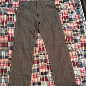 Dark Gray Levi Jeans